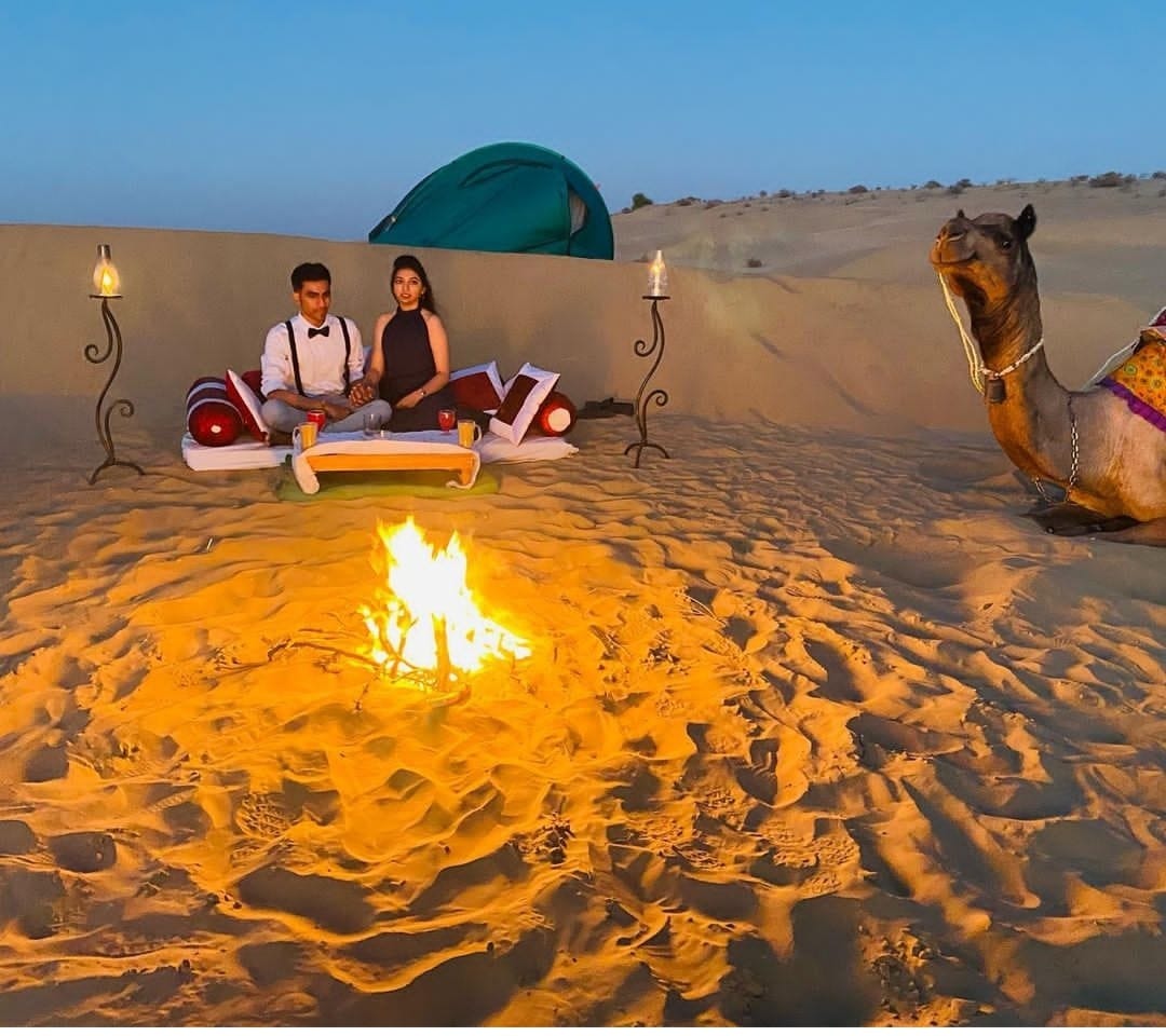 Dinner on Dunes  package jaisalmer